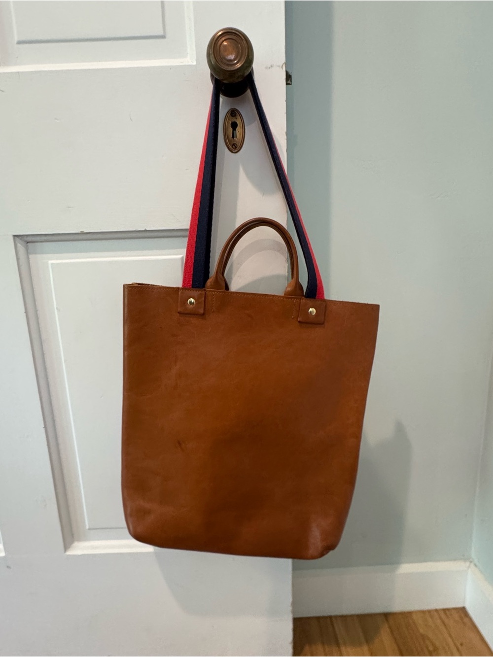 Clare V Annie Tote - Miel Brown Leather